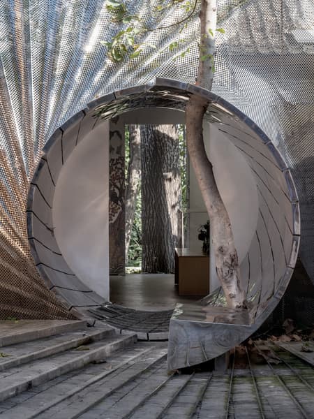 Streaming Light Exhibition Hall – Courtyard Renovation for the GuanZhong Mangba Art Festival